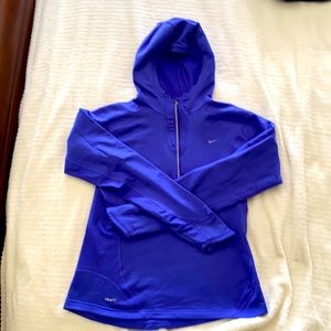 Nike half-zip outer layer